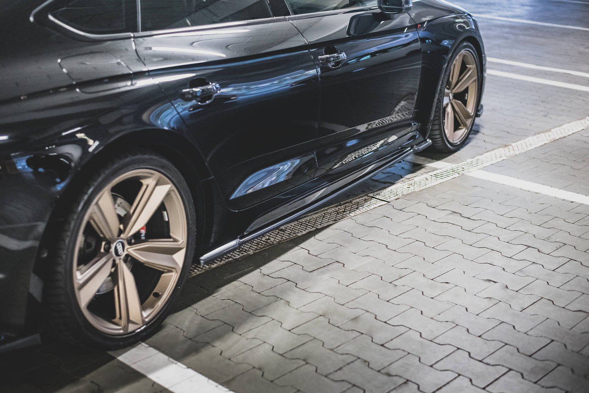 Side Skirts Diffusers suitable for Audi RS5 Sportback F5 Facelift
