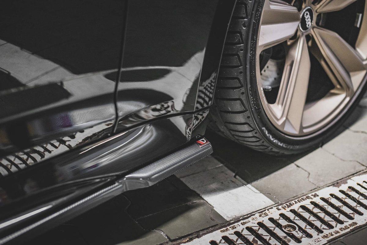 Side Skirts Diffusers suitable for Audi RS5 Sportback F5 Facelift