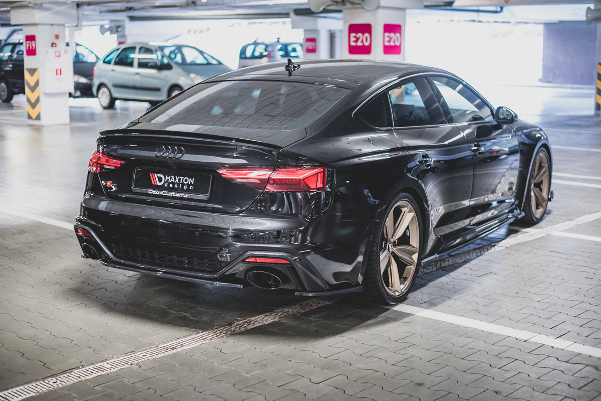 Side Skirts Diffusers suitable for Audi RS5 Sportback F5 Facelift