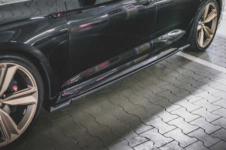 Side Skirts Diffusers suitable for Audi RS5 Sportback F5 Facelift