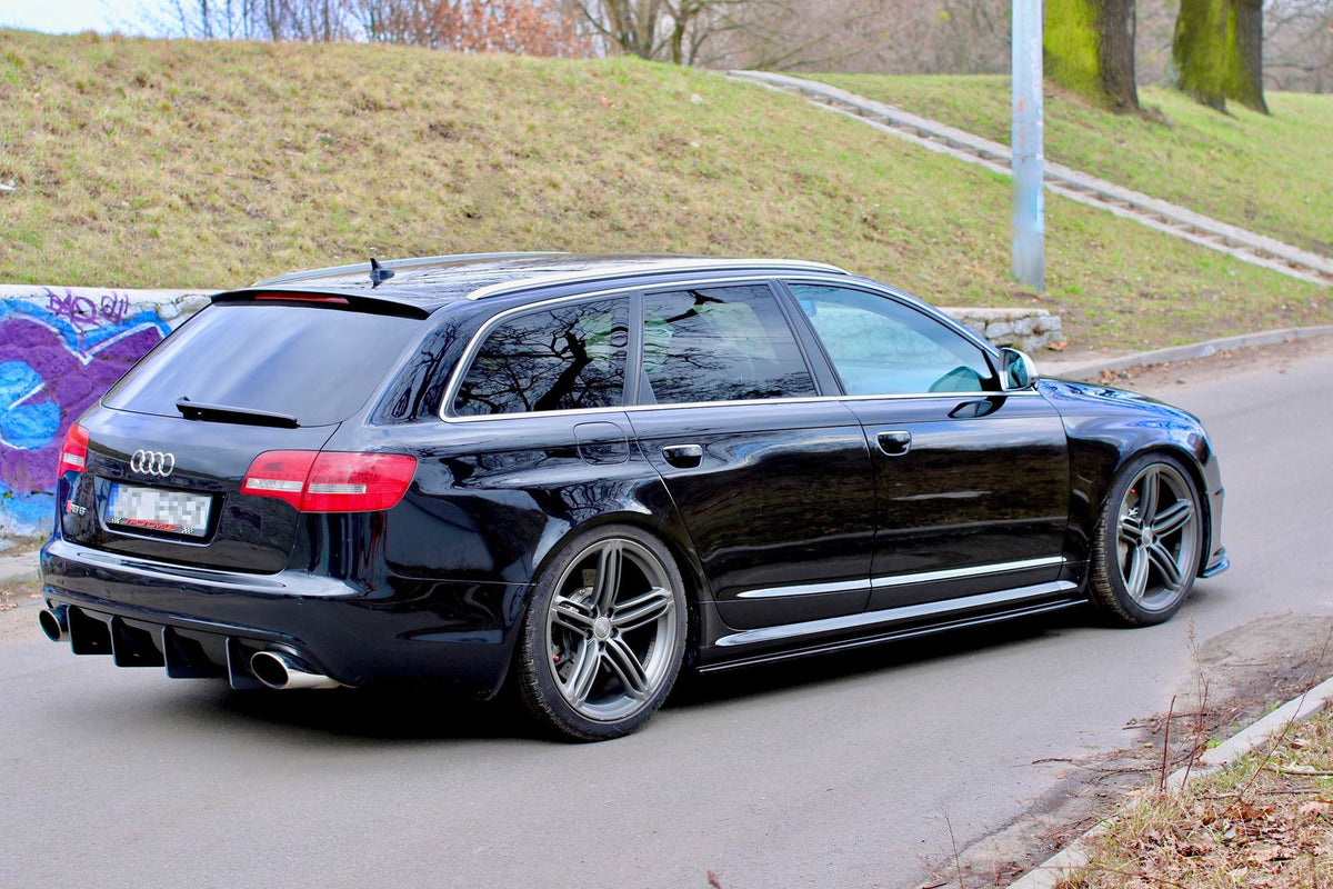 Side Skirts Diffusers suitable for Audi RS6 C6