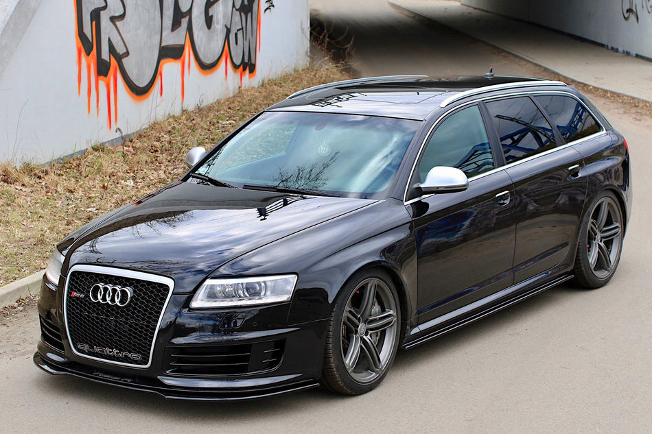 Side Skirts Diffusers suitable for Audi RS6 C6
