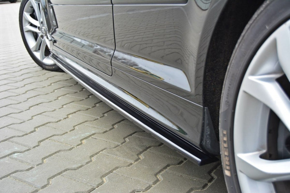 Side Skirts Diffusers suitable for Audi S3 8P / S3 8P FL / RS3 8P