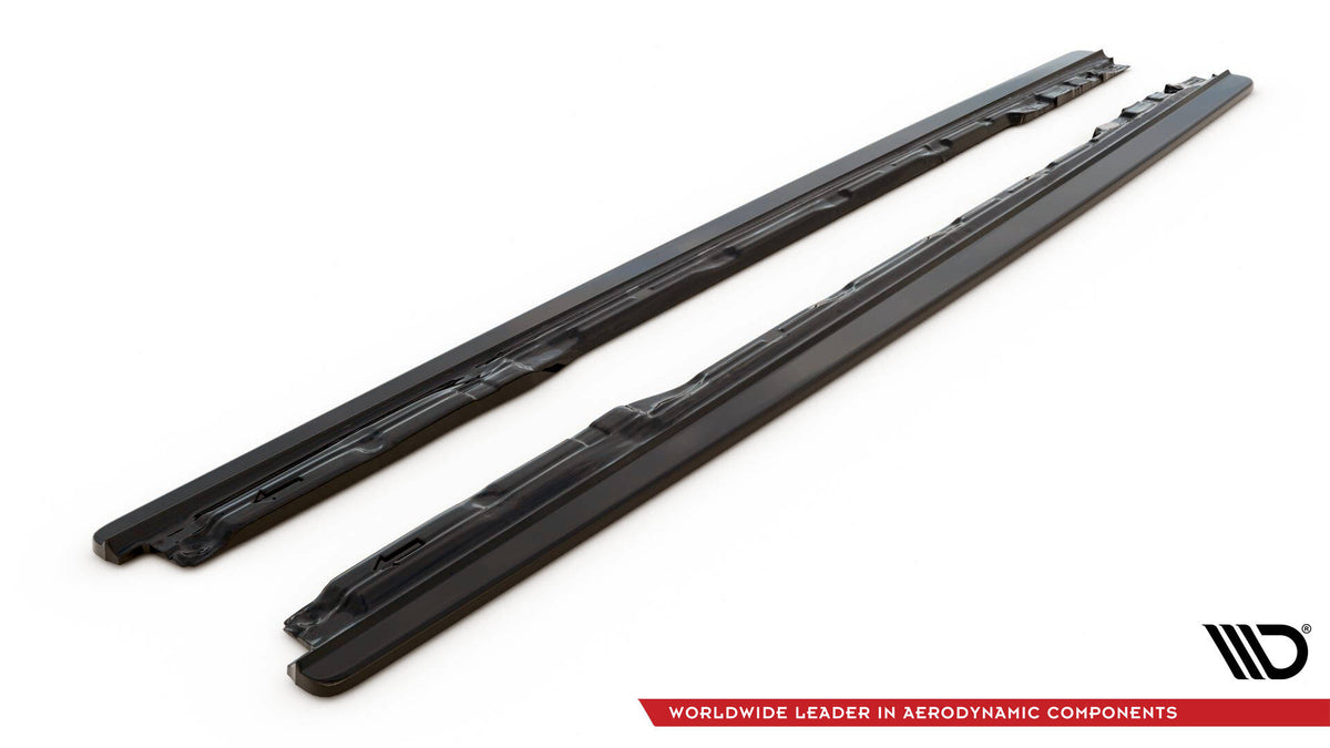 Side Skirts Diffusers suitable for Audi S4 / A4 S-Line / A4 Competiton B9