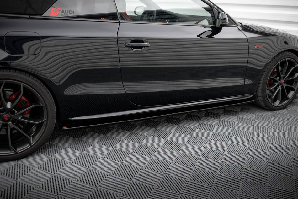Side Skirts Diffusers suitable for Audi S5 / A5 / A5 S-Line 8T / 8T FL