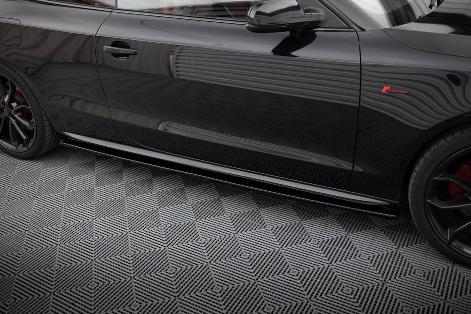 Side Skirts Diffusers suitable for Audi S5 / A5 / A5 S-Line 8T / 8T FL