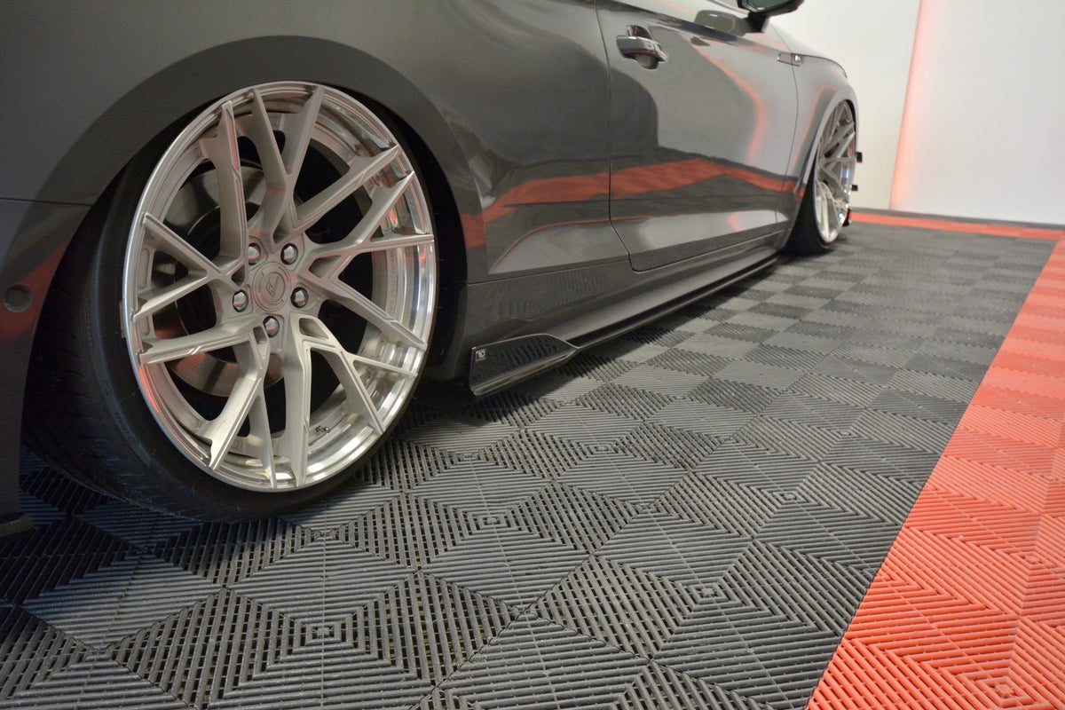 Side Skirts Diffusers suitable for Audi S5 / A5 S-Line F5 Coupe
