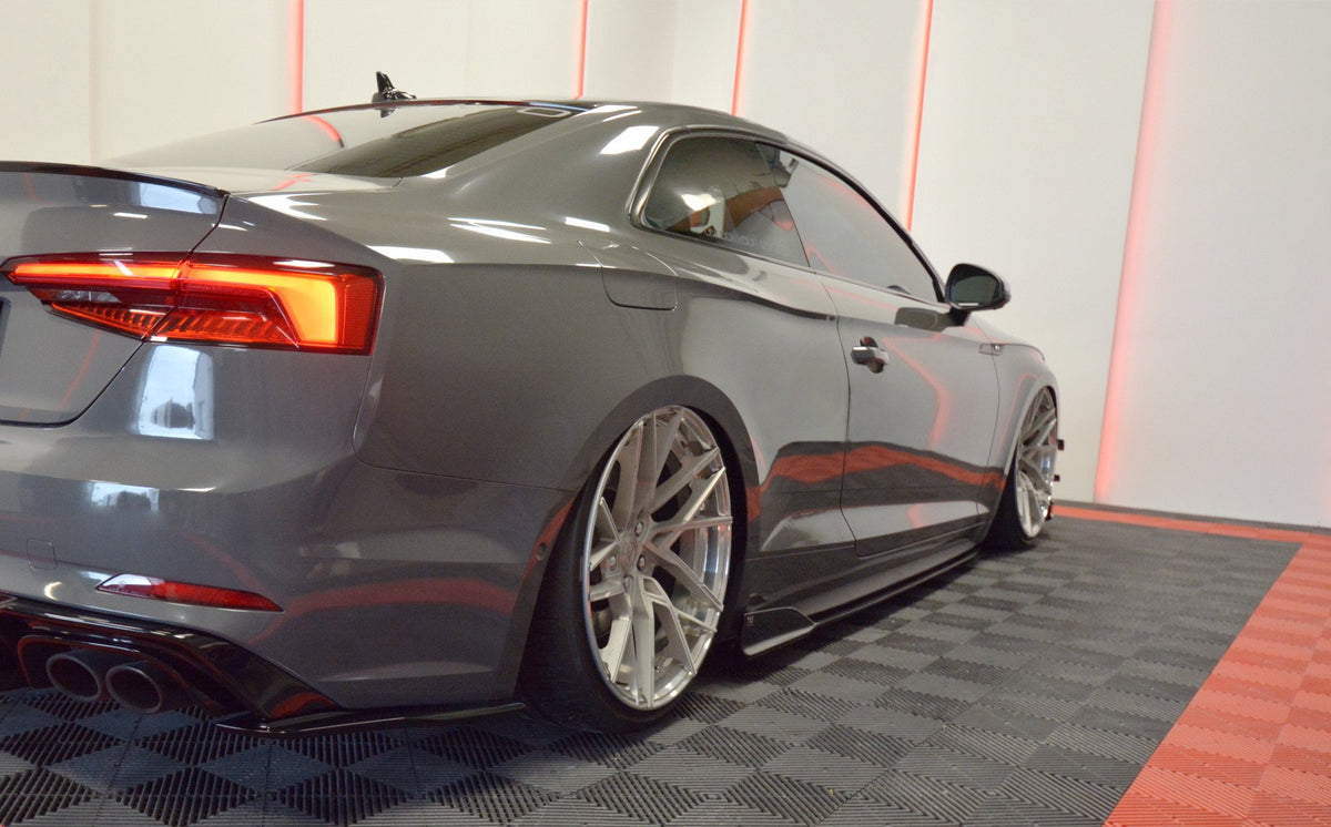 Side Skirts Diffusers suitable for Audi S5 / A5 S-Line F5 Coupe