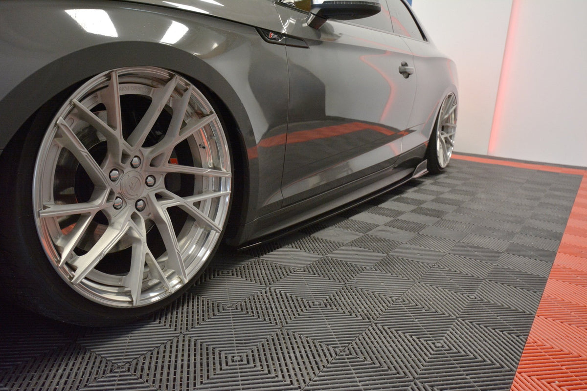 Side Skirts Diffusers suitable for Audi S5 / A5 S-Line F5 Coupe