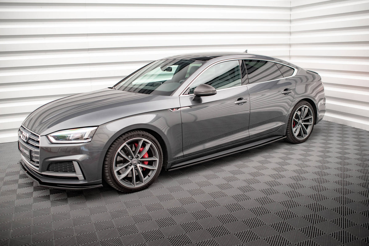 Side Skirts Diffusers suitable for Audi S5 / A5 S-Line F5 Sportback