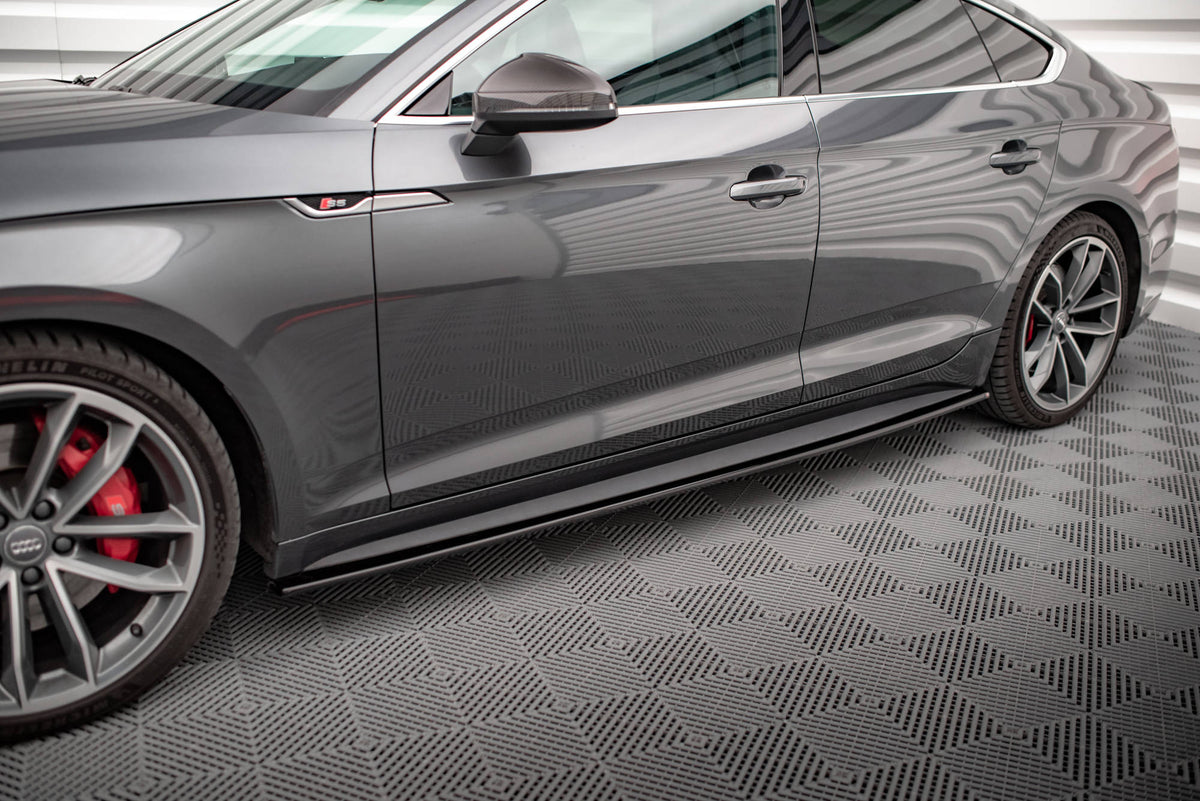 Side Skirts Diffusers suitable for Audi S5 / A5 S-Line F5 Sportback