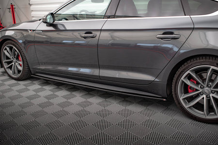 Side Skirts Diffusers suitable for Audi S5 / A5 S-Line F5 Sportback