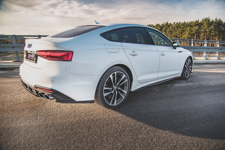 Side Skirts Diffusers suitable for Audi S5 / A5 S-Line Sportback F5 Facelift
