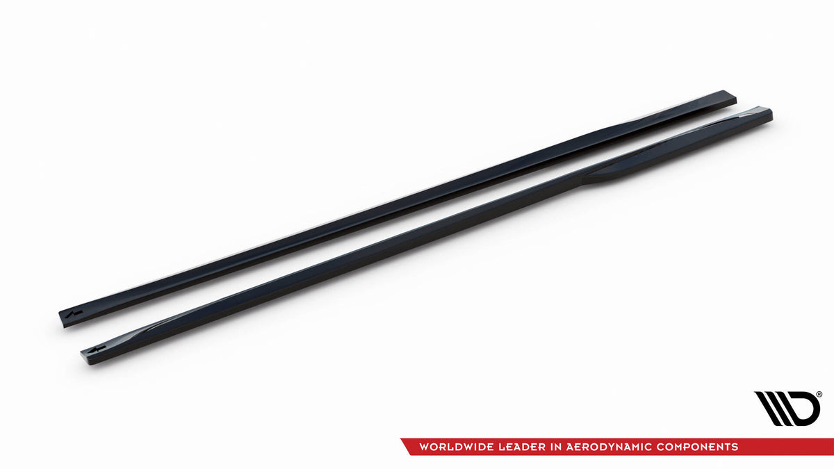 Side Skirts Diffusers suitable for Audi S5 Coupe / A5 S-Line Coupe F5 Facelift