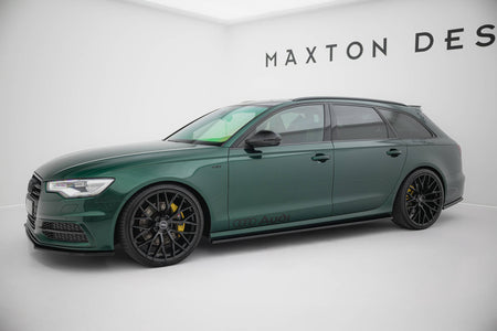 Side Skirts Diffusers suitable for Audi S6 / A6 S-Line C7