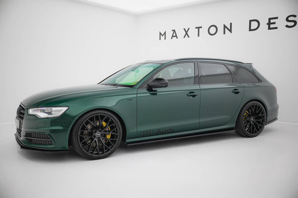 Side Skirts Diffusers suitable for Audi S6 / A6 S-Line C7
