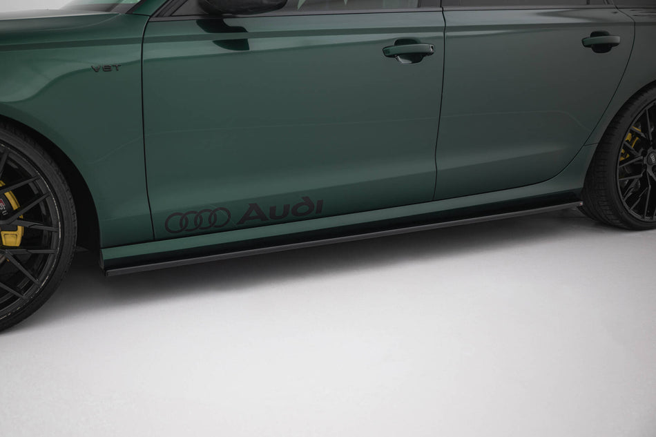 Side Skirts Diffusers suitable for Audi S6 / A6 S-Line C7