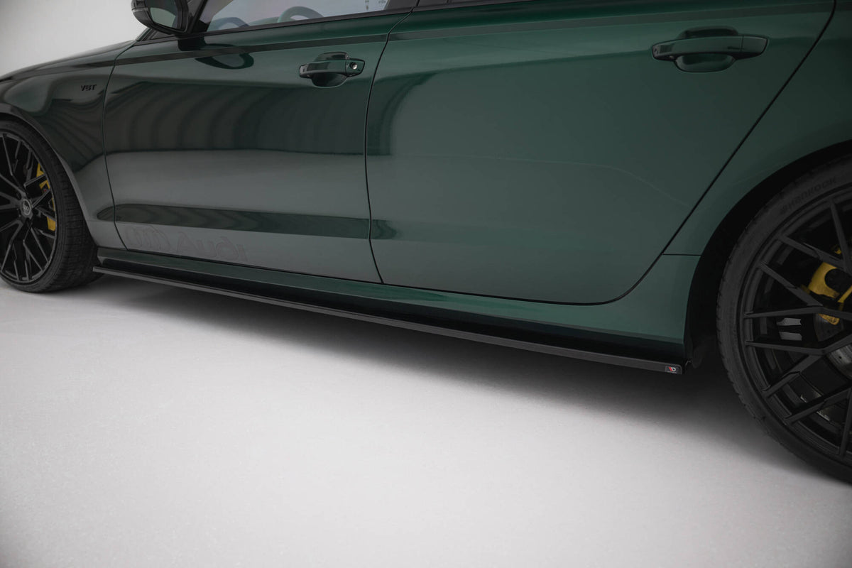 Side Skirts Diffusers suitable for Audi S6 / A6 S-Line C7