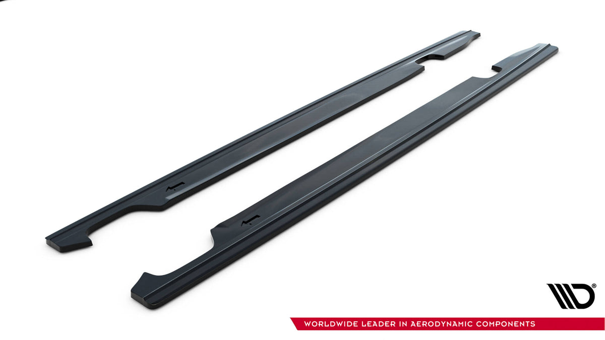 Side Skirts Diffusers suitable for Audi S6 / A6 S-Line C7