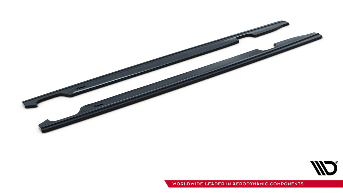 Side Skirts Diffusers suitable for Audi S6 / A6 S-Line C7