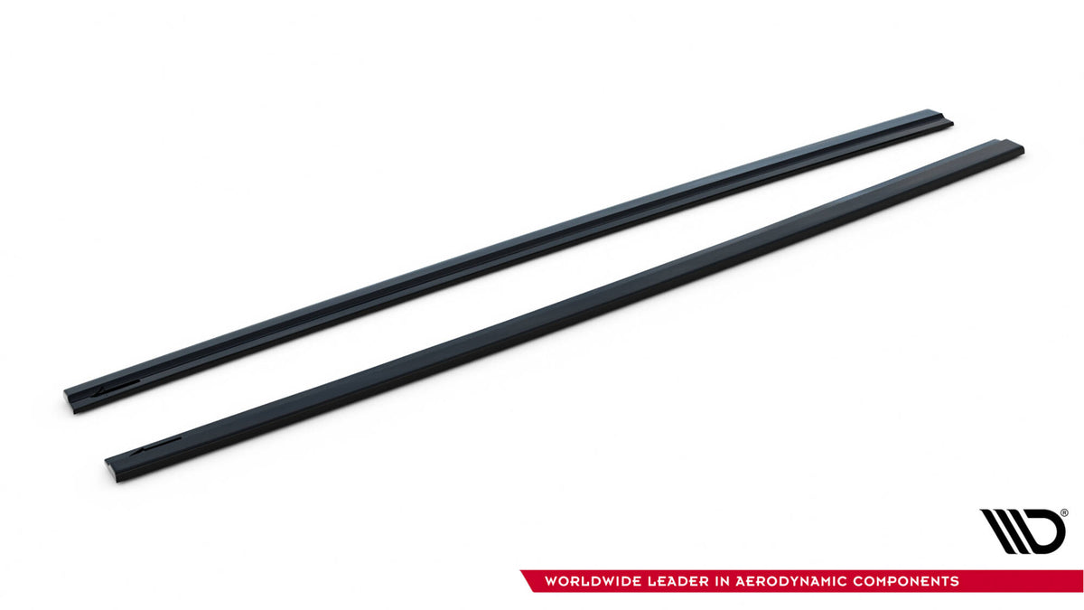 Side Skirts Diffusers suitable for Audi S7 / A7 S-Line C7 FL