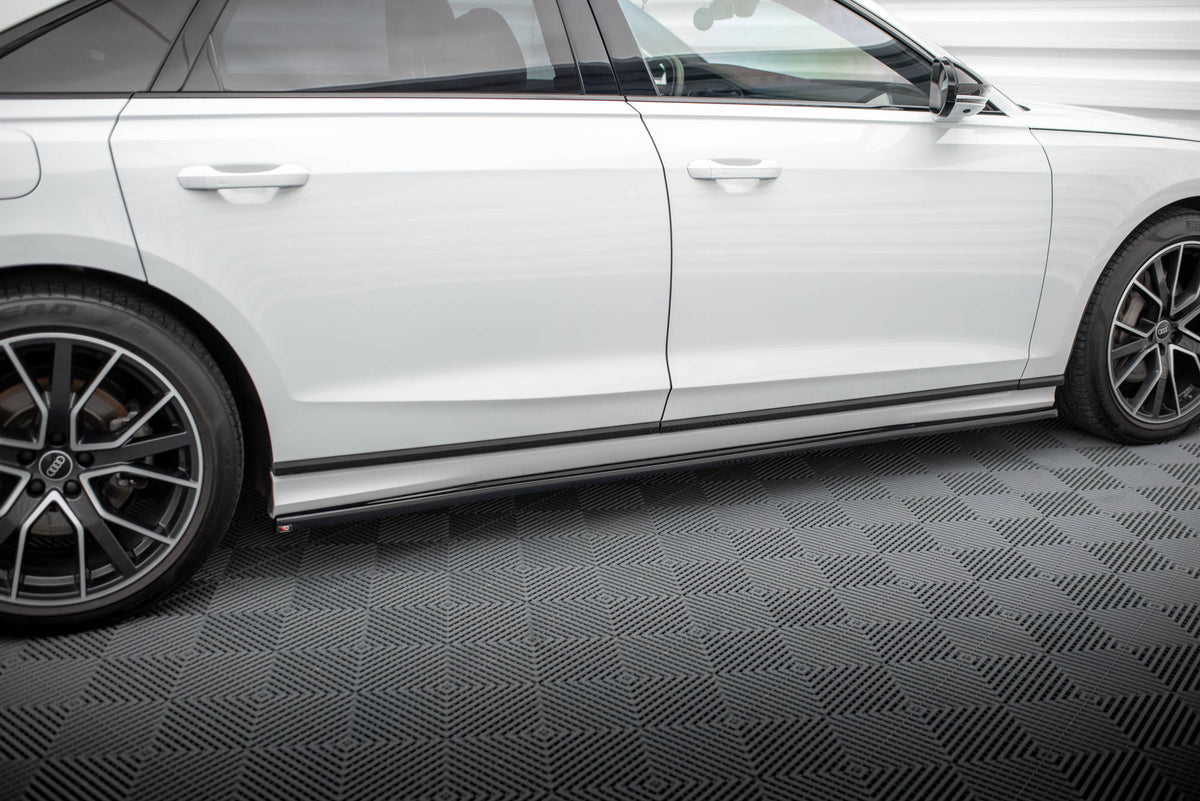 Side Skirts Diffusers suitable for Audi S8 / A8 S-Line D5