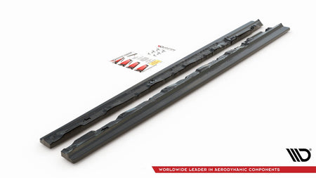 Side Skirts Diffusers suitable for Audi SQ5 / Q5 S-Line Mk1 (8R)