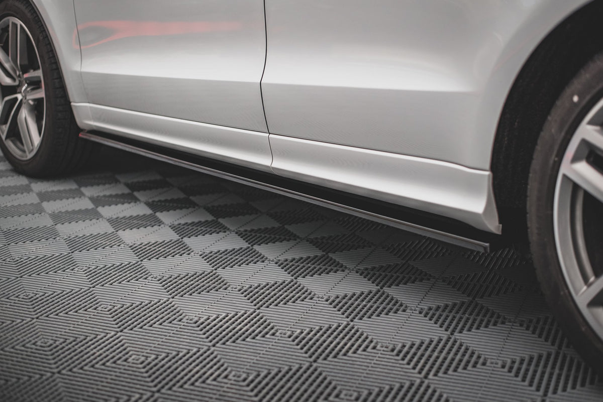 Side Skirts Diffusers suitable for Audi SQ5 / Q5 S-Line Mk1 (8R)
