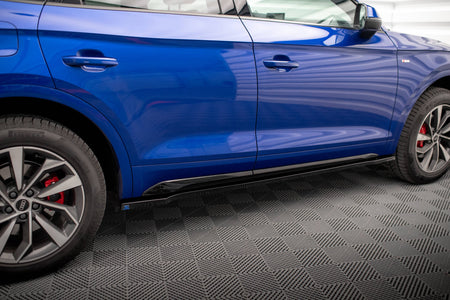 Side Skirts Diffusers suitable for Audi SQ5 / Q5 S-Line SUV / Sportback Mk2 Facelift