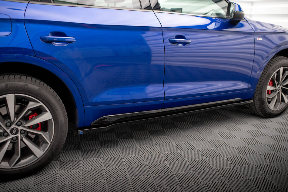 Side Skirts Diffusers suitable for Audi SQ5 / Q5 S-Line SUV / Sportback Mk2 Facelift