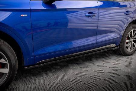 Side Skirts Diffusers suitable for Audi SQ5 / Q5 S-Line SUV / Sportback Mk2 Facelift