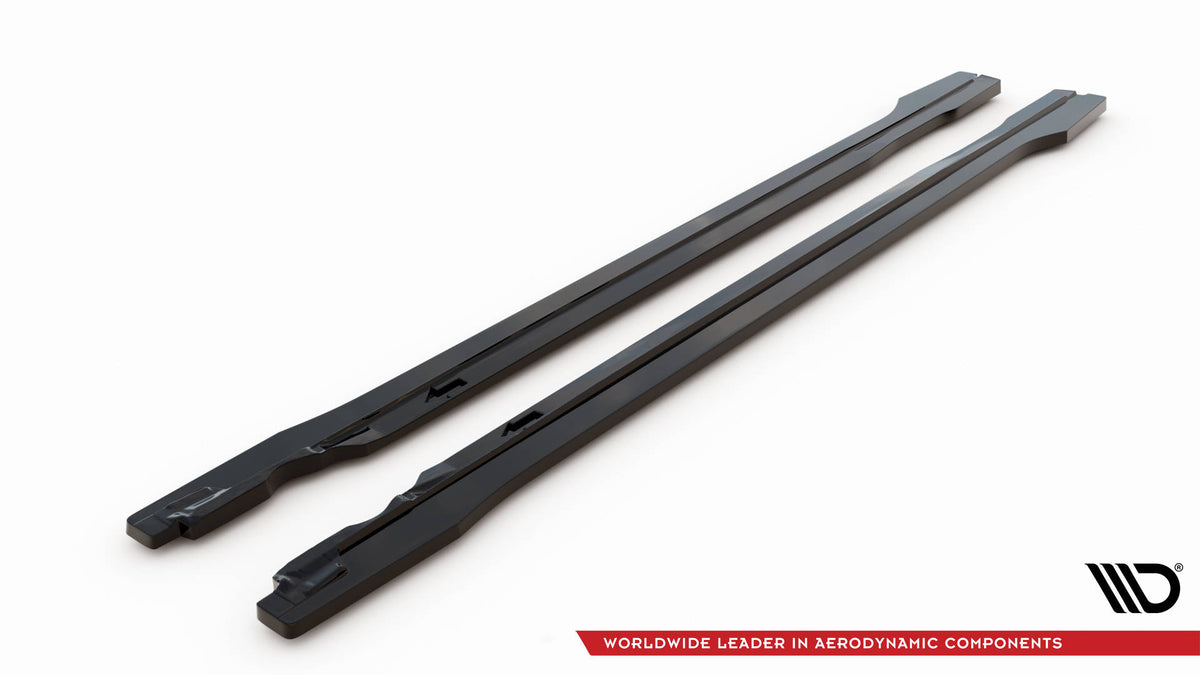 Side Skirts Diffusers suitable for Audi SQ5 / Q5 S-Line SUV / Sportback Mk2 Facelift