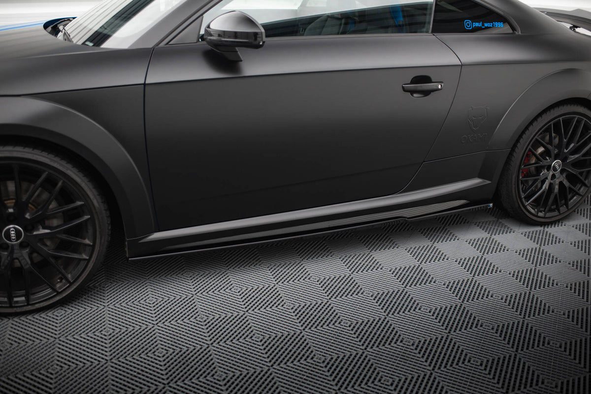 Side Skirts Diffusers suitable for Audi TT S / TT S-Line 8S Facelift