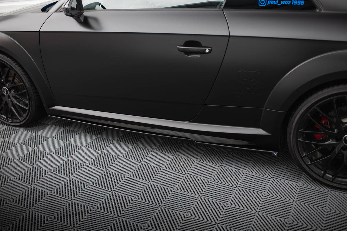 Side Skirts Diffusers suitable for Audi TT S / TT S-Line 8S Facelift