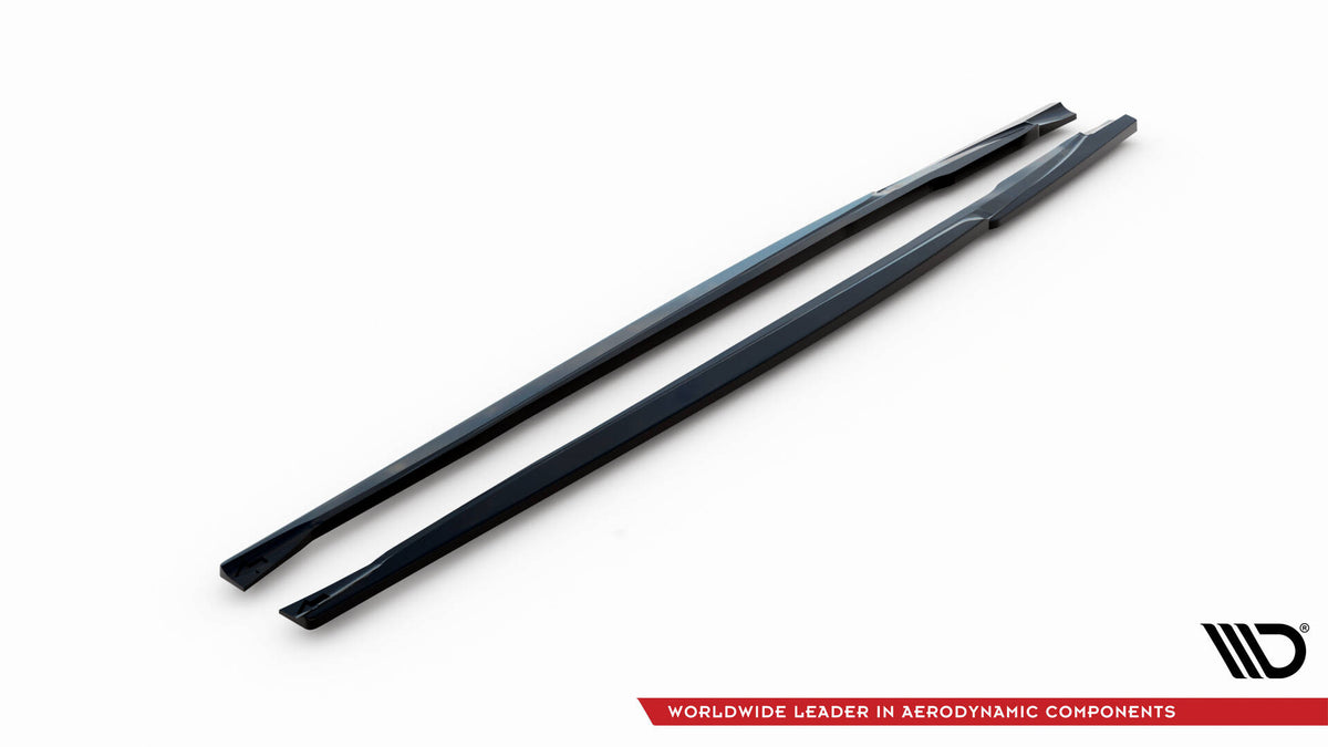 Side Skirts Diffusers suitable for Audi TT S / TT S-Line 8S Facelift
