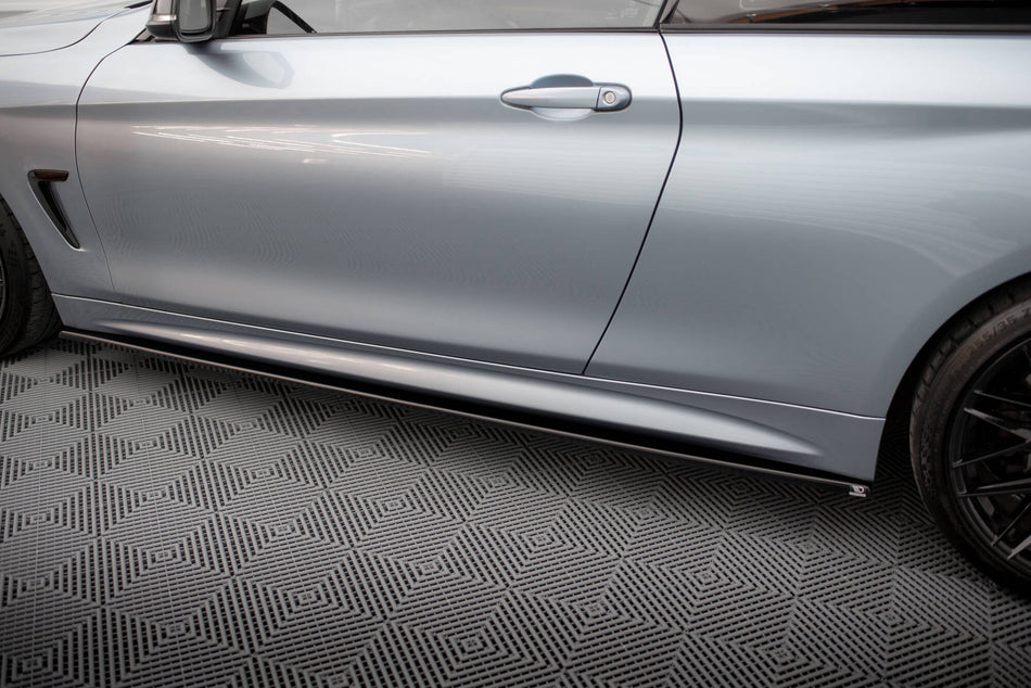 Side Skirts Diffusers suitable for BMW 4 Coupe / Gran Coupe / Cabrio M-Pack F32 / F36 / F33
