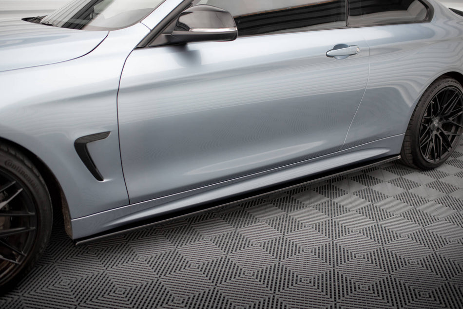 Side Skirts Diffusers suitable for BMW 4 Coupe / Gran Coupe / Cabrio M-Pack F32 / F36 / F33
