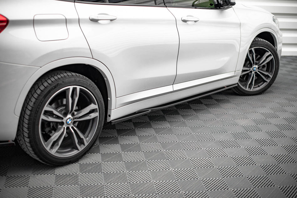 Side Skirts Diffusers suitable for BMW X1 M-Pack F48 / F48 Facelift