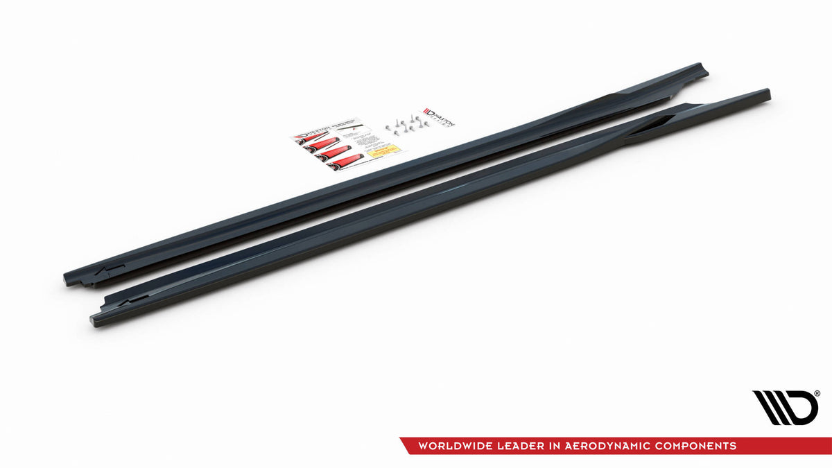 Side Skirts Diffusers suitable for BMW X1 M-Pack F48 / F48 Facelift
