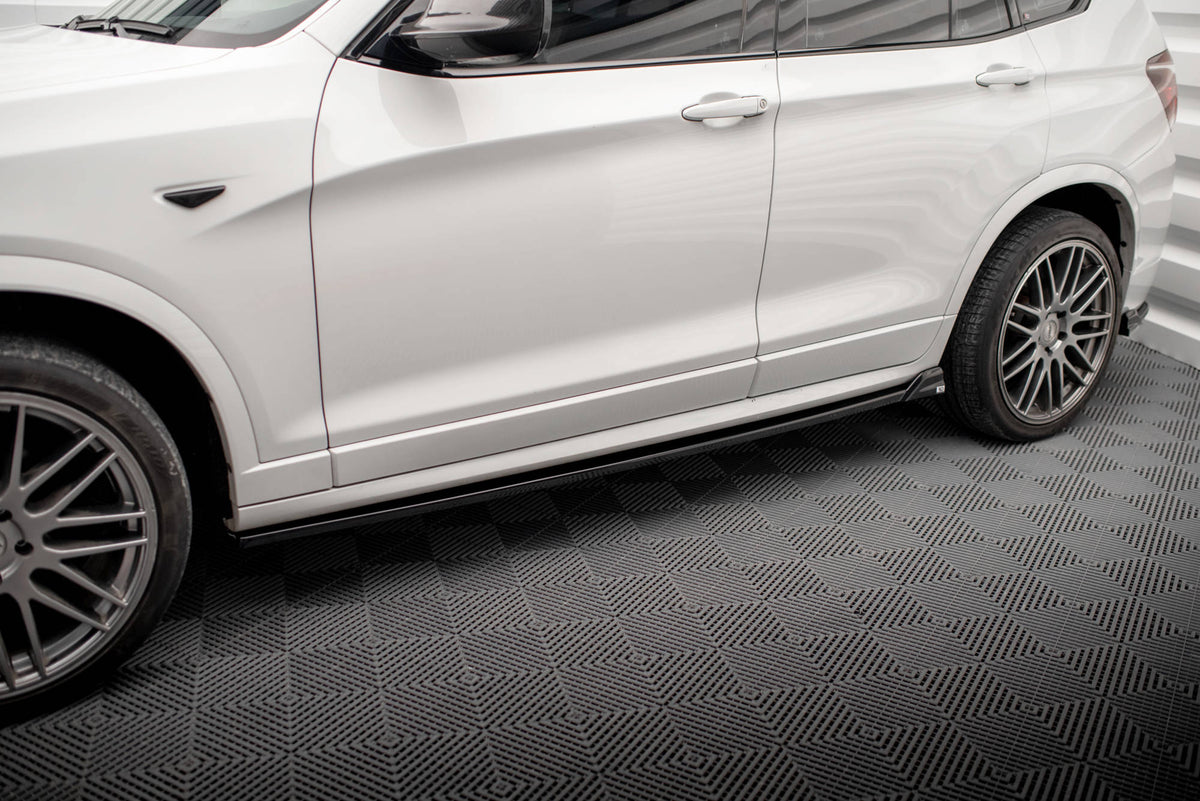 Side Skirts Diffusers suitable for BMW X3 M-Pack F25