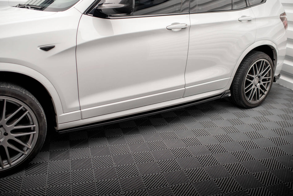 Side Skirts Diffusers suitable for BMW X3 M-Pack F25