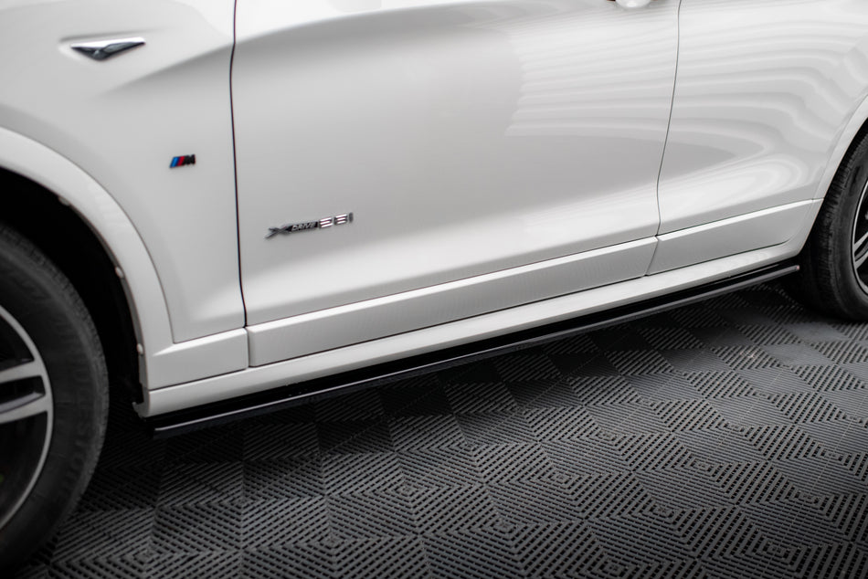 Side Skirts Diffusers suitable for BMW X3 M-Pack F25 Facelift