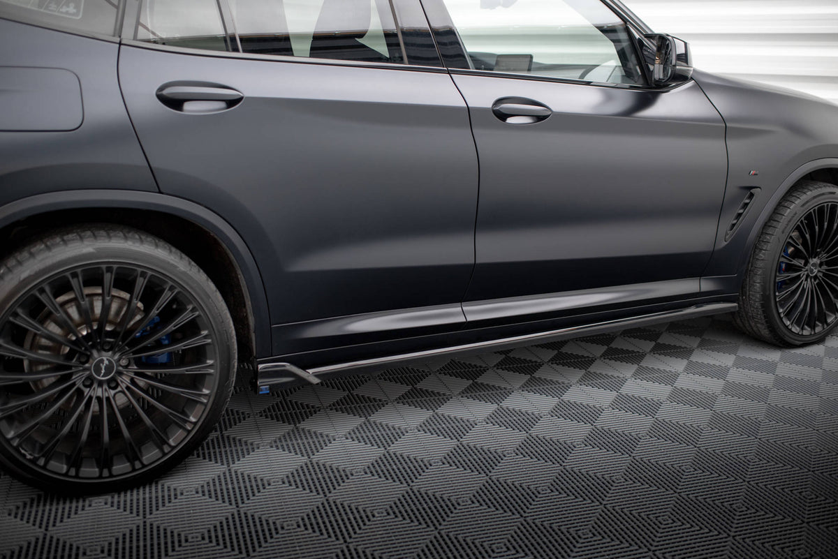 Side Skirts Diffusers suitable for BMW X3 M-Pack G01 Facelift