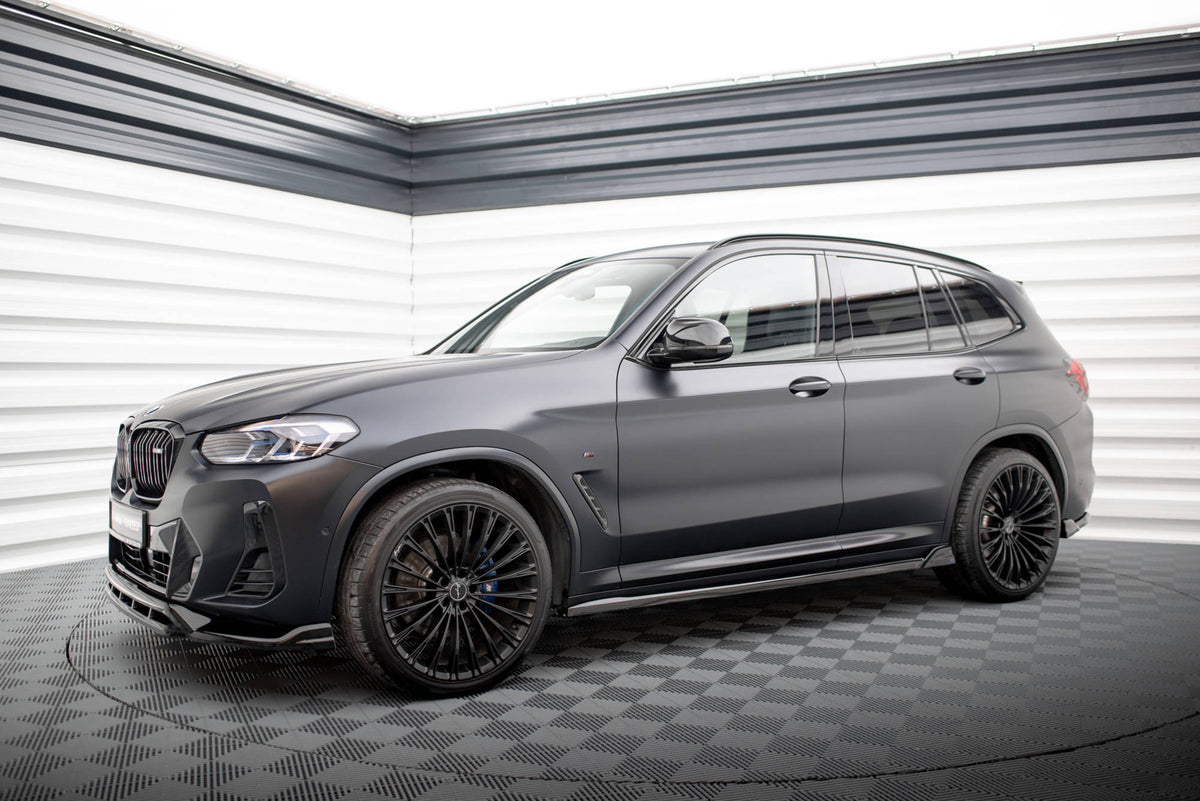Side Skirts Diffusers suitable for BMW X3 M-Pack G01 Facelift