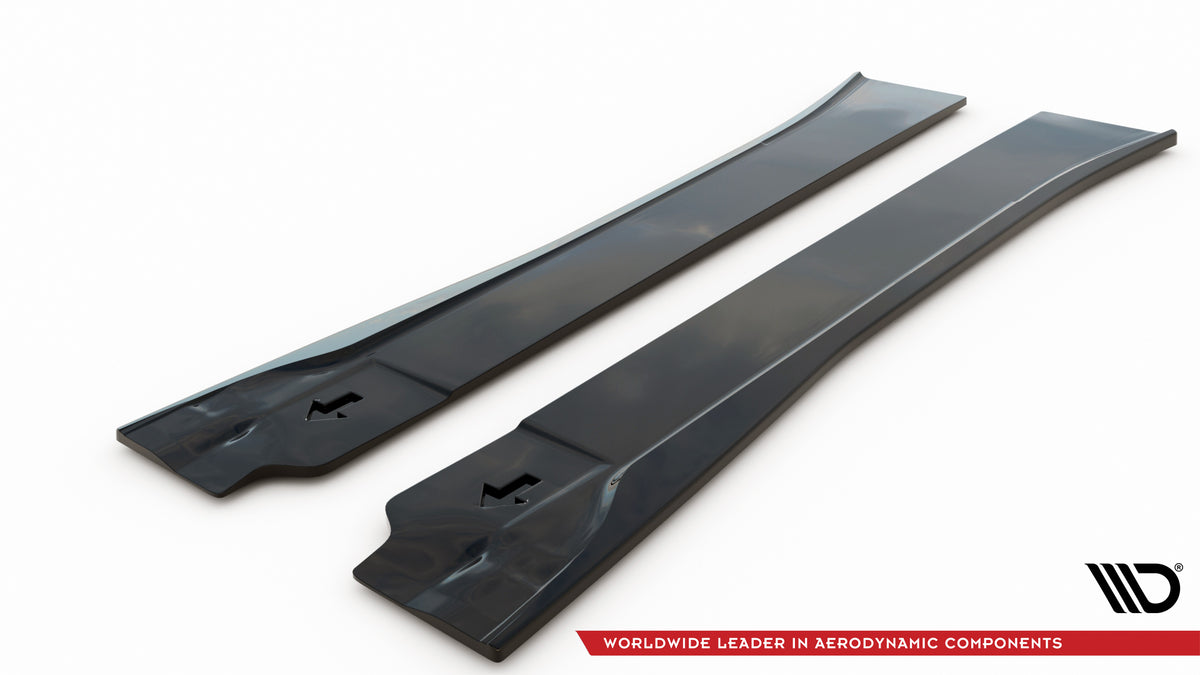 Side Skirts Diffusers suitable for BMW i3 S Mk1 Facelift