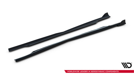 Side Skirts Diffusers suitable for Dodge Charger RT Scat Pack Widebody Mk3 Facelift