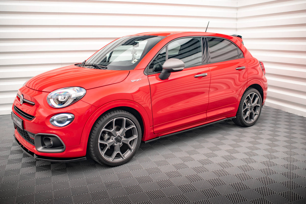Side Skirts Diffusers suitable for Fiat 500X Sport Mk1 Facelift