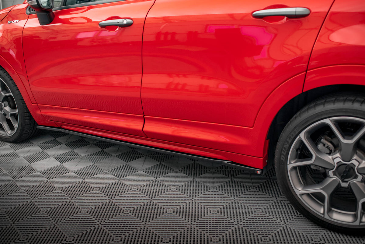 Side Skirts Diffusers suitable for Fiat 500X Sport Mk1 Facelift