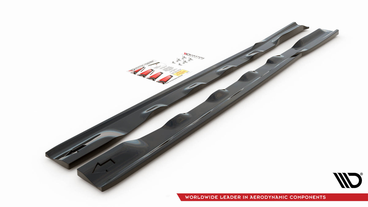 Side Skirts Diffusers suitable for Ford C-Max Mk2