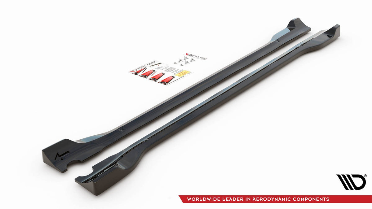 Side Skirts Diffusers suitable for Ford Escape Mk3